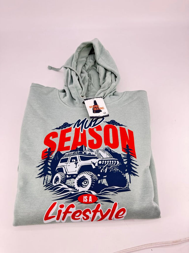 Mud Season Lifestyle Green Hoodie