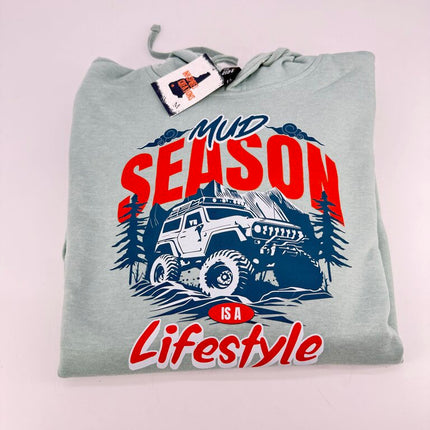 Mud Season Lifestyle Green Hoodie