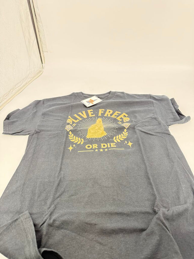 Live Free or Die Black T-Shirt