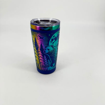 Bear in Woods Engraved Tumbler