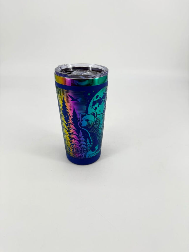 Bear in Woods Engraved Tumbler