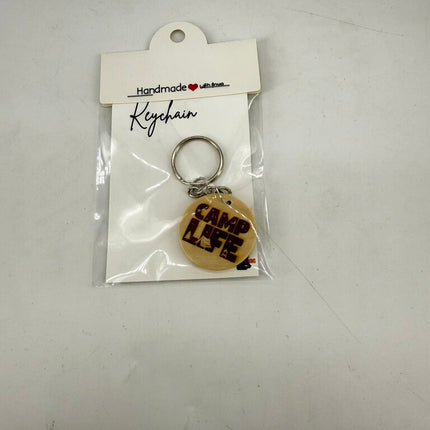 Camp Life Keychain