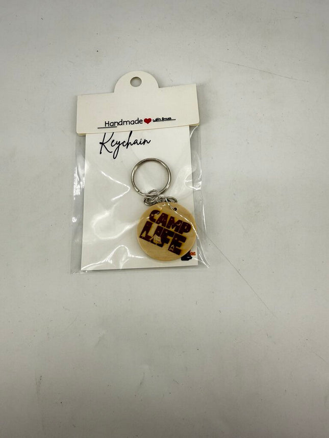 Camp Life Keychain