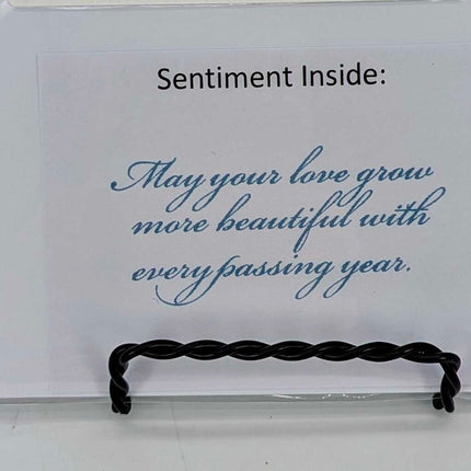 Mixed Media Floral Boho Blue