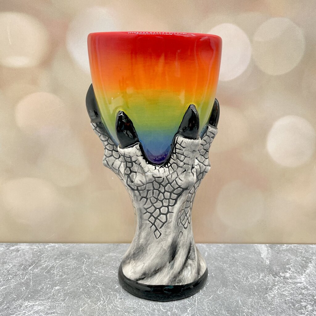 Dragon Claw Goblet Rainbow