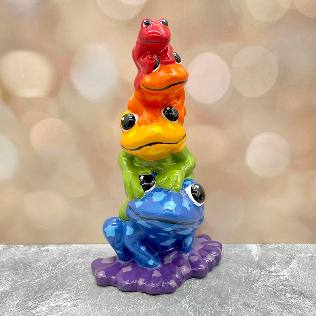 Frog Stack Bank Rainbow