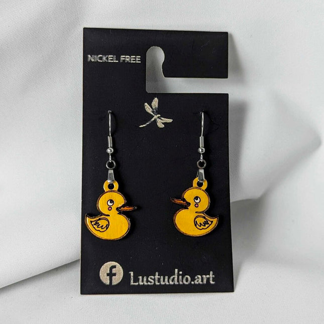 Earrings - Rubber Duck