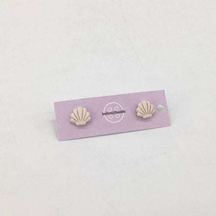 Seashell Studs
