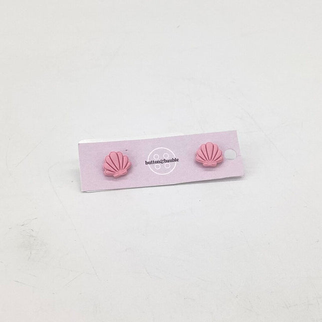 Seashell Studs