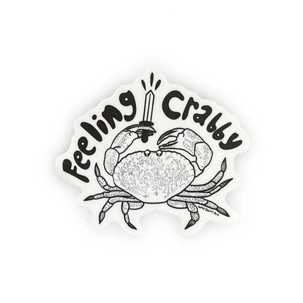 Feeling Crabby Sticker
