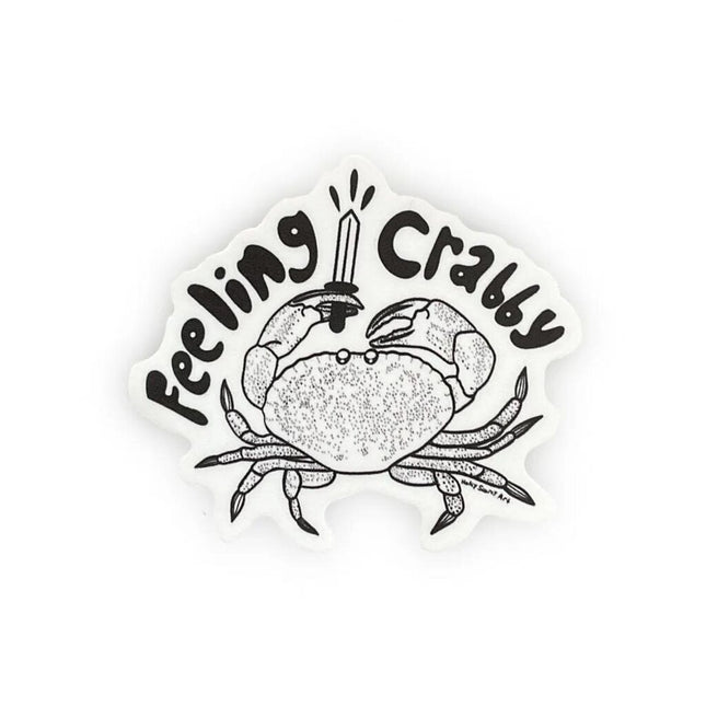 Feeling Crabby Sticker