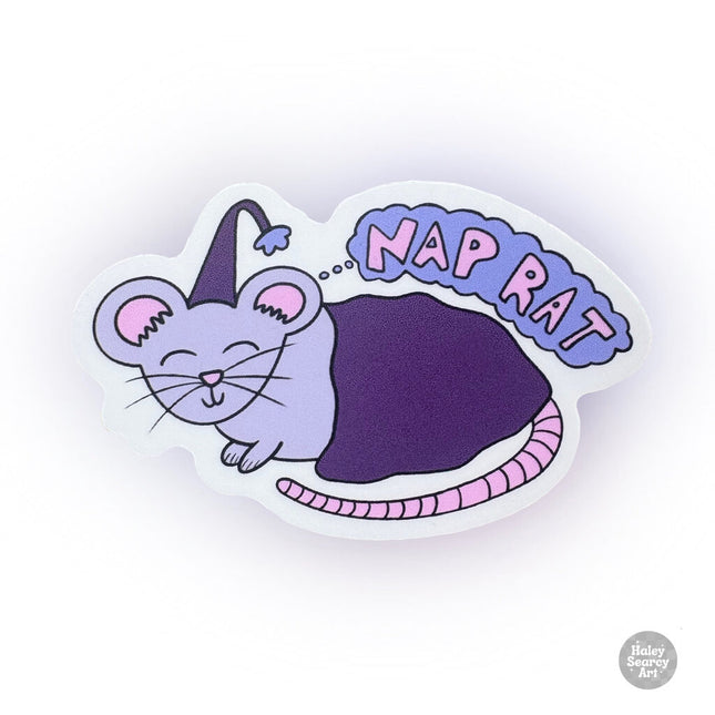 Nap Rat Sticker