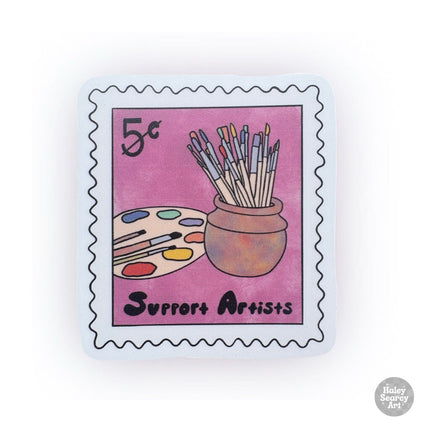 Support Artists Sticker