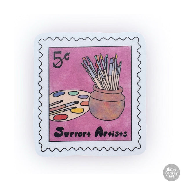 Support Artists Sticker