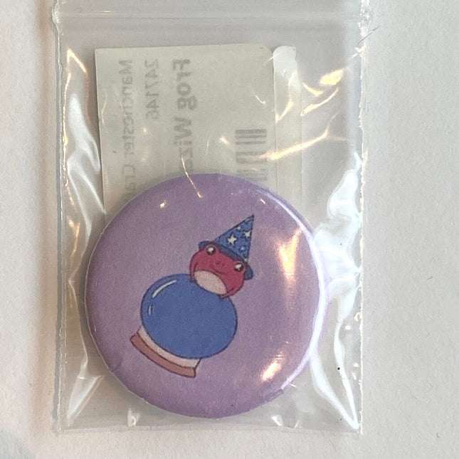 Frog Wizard Pin