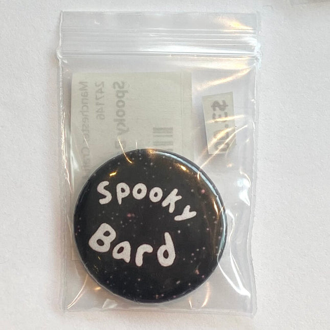 Spooky Bard Pin