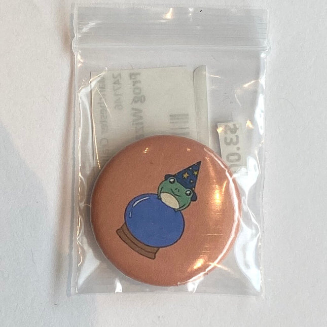 Frog Wizard Pin