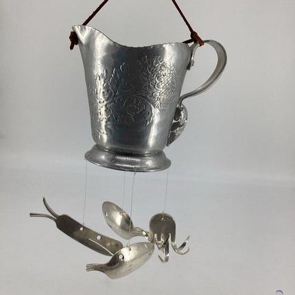 Wind Chime small pitcher 4 Fish w