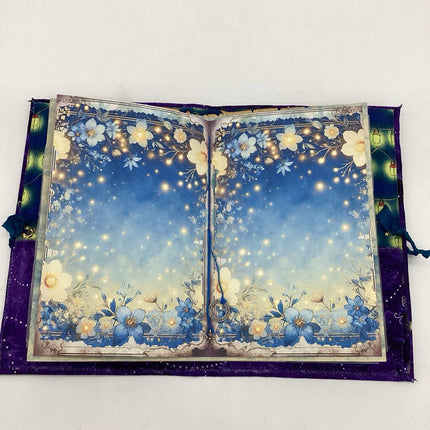 Firefly Night handmade journal