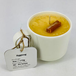 Eggnog SPECIAL - Mug Candle (short mug) - 100% Soy Wax - view 2