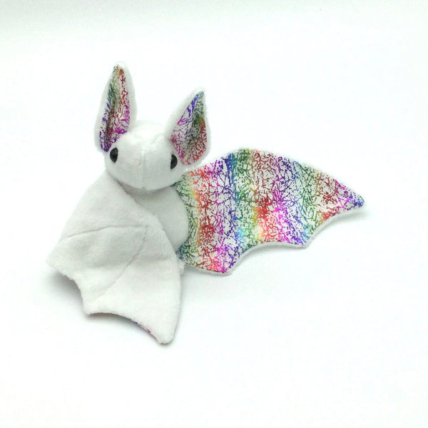 Fern the Rainbow Bat Plushie