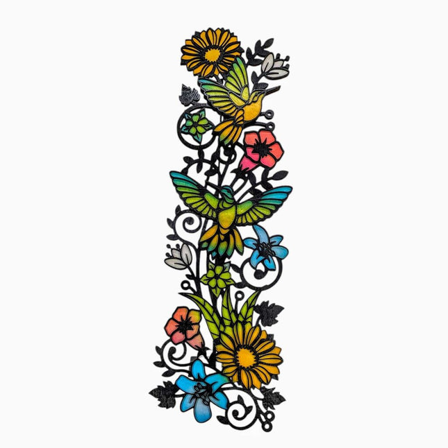 HD - Hummingbird Trellis Wall Decor