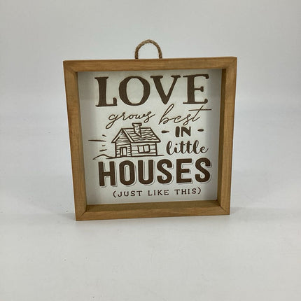 Love Grows Best in Small Houses
