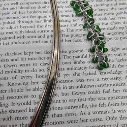 Green Beaded Shaggy Loop Bookmark - view 2