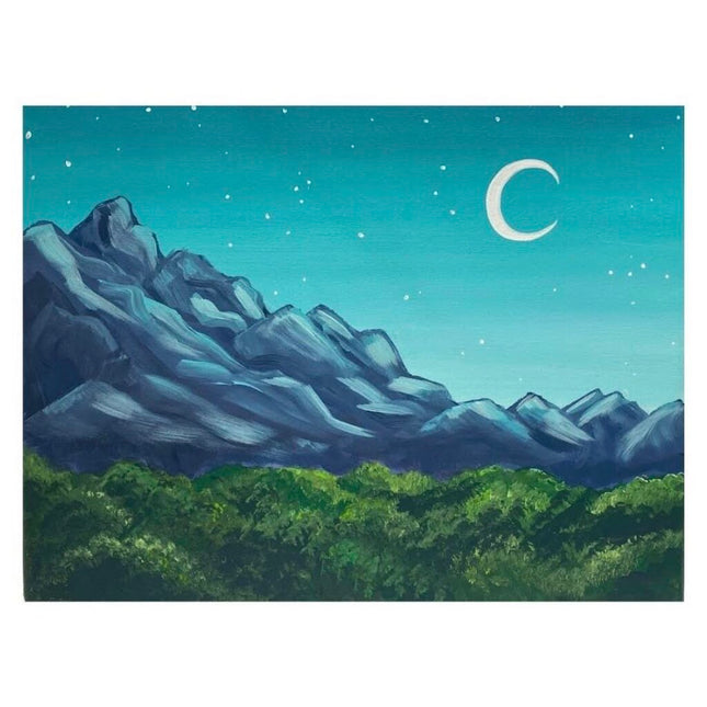 Craggy Mountain Moonlight