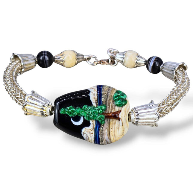 Viking Knit Bracelet