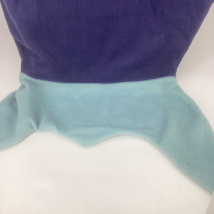 Snuggle sack- shark , navy blue /lt. blue (L)