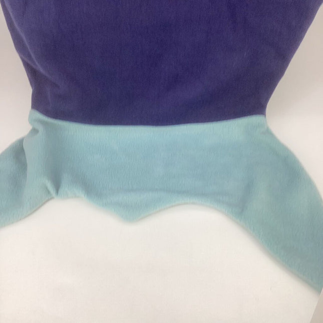 Snuggle sack- shark , navy blue /lt. blue (L)