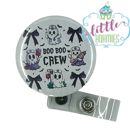 Button Badge Reel - Boo Boo Crew