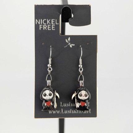 Earrings - Cute Grim Reaper