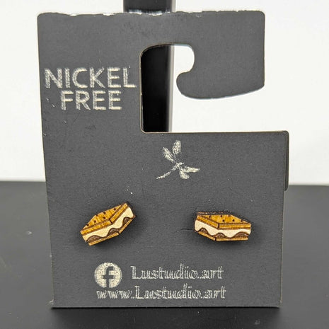 Earrings Stud - Smores