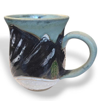 Hand Carved/Painted Mugs