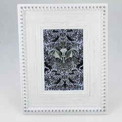 Crow skull frame - view 2