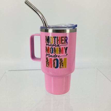 Mini tumbler handled- mom mother