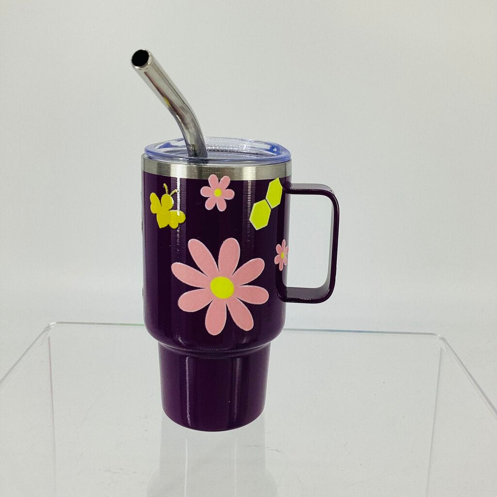 Mini tumbler handled- bees