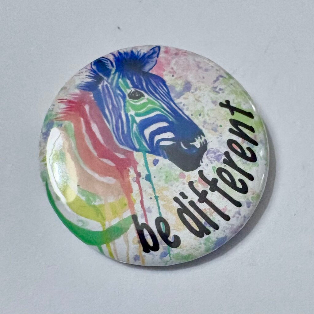 BE DIFFERENT PIN