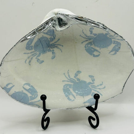 Blue Crabs Clam Dish/Home Decor from Hull, MA