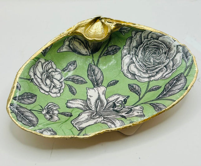 Daylilies & Roses w/ Green Backround from Newport, RI