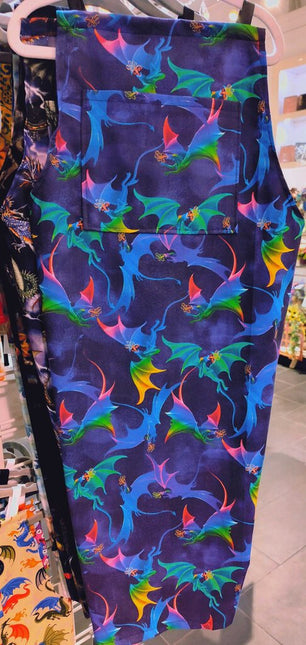 Adult Apron Blue Dragons