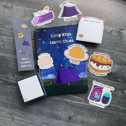 Cosmic Campfire Stationery Set