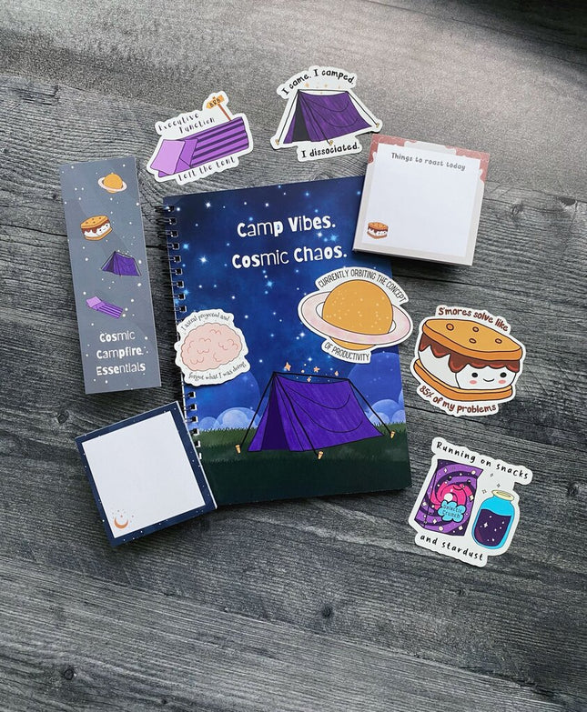 Cosmic Campfire Stationery Set