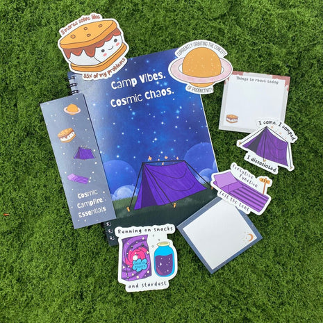 Cosmic Campfire Stationery Set
