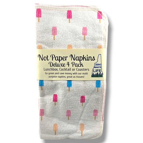 Not Paper Napkins Deluxe - 4 Pack