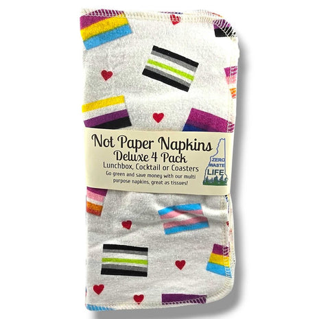 Not Paper Napkins Deluxe - 4 Pack