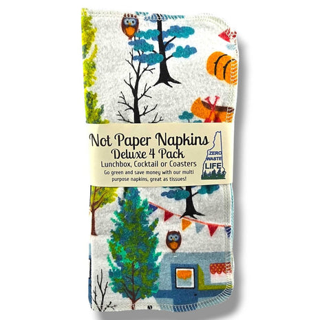 Not Paper Napkins Deluxe - 4 Pack