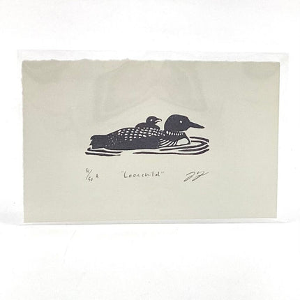 Loonchild- Loon Eraser Art Print